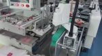 Automatic high speed food shopping kraft paper bag making machine with flat rope handle - Image 3