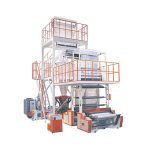 Three-Layer Common-Extruding Rotary Die-Head Film Blowing Machine